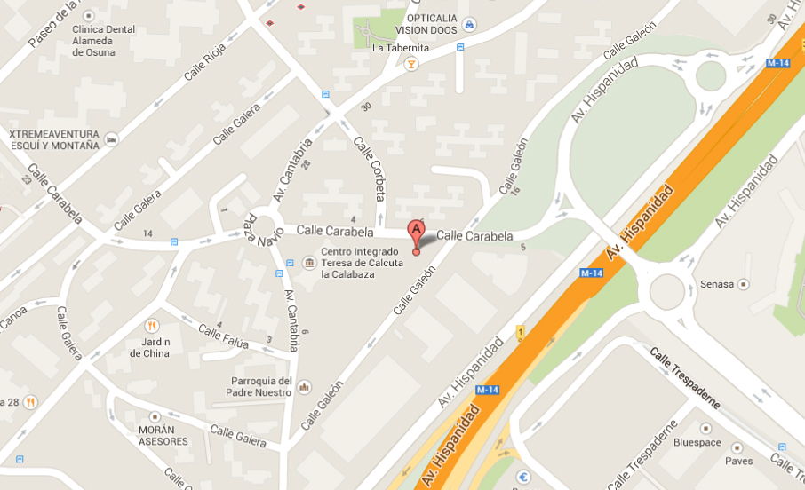 Localización centro salud