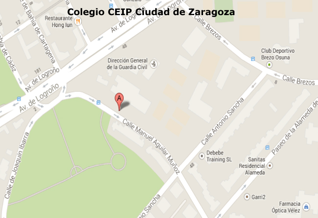 localizacion zaragoza